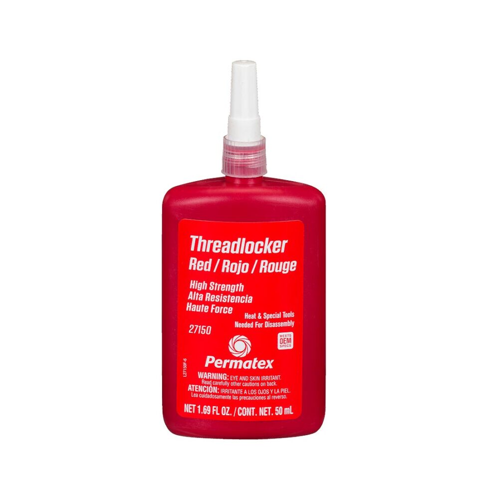 Permatex High Strength Threadlocker Red 50ml Skinny Tree Limited