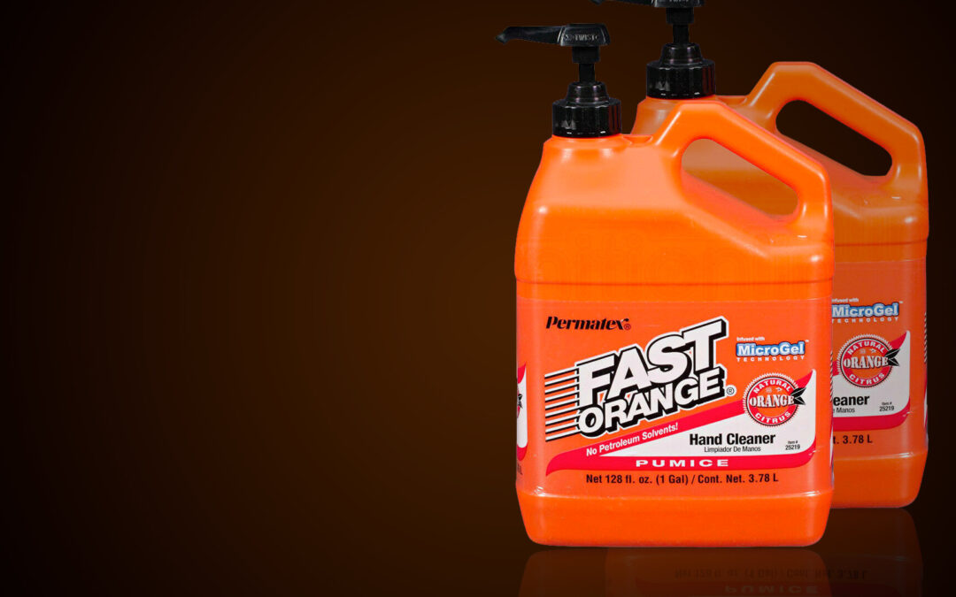 What are the benefits of using Fast Orange Hand Cleaner?